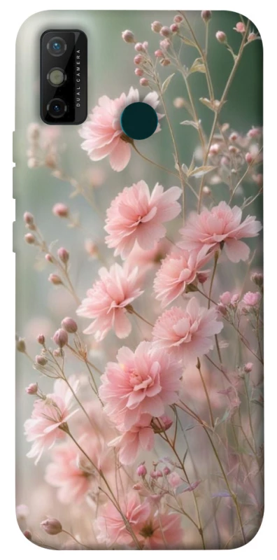 Чехол на TECNO Spark 6 Go Flowers v26 фото 1 из 1
