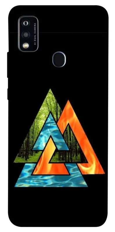 Чехол на ZTE Blade A51 Валькнут v4 фото 1 из 1