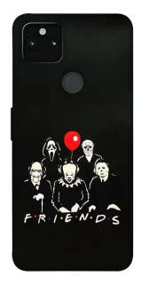 Чехол на Google Pixel 5A Horror Friends фото 1 из 1