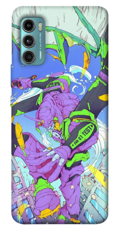 Чохол на Motorola Moto G60 Євангеліон v2 фото 1 з 1