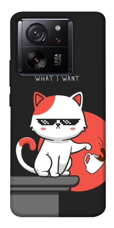 Чохол на Xiaomi 13T I do what i wont фото 1 з 1