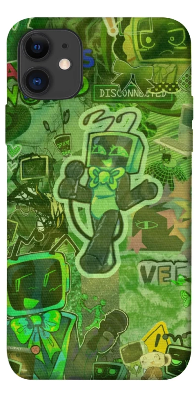 Чохол на Apple iPhone 11 (6.1") Dandysworld tv green theme фото 1 з 1