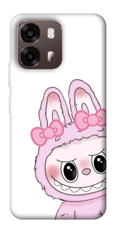 Чохол на Oppo A6 Labubu White фото 1 з 2