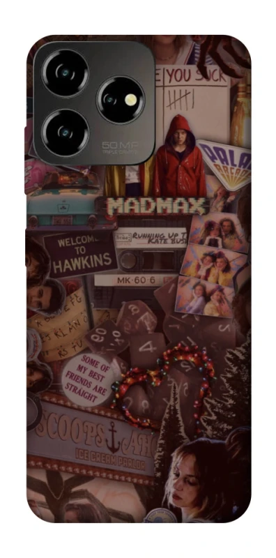 Чехол на ZTE Blade V50 Design 4G Stranger Things ver.25 фото 1 из 1