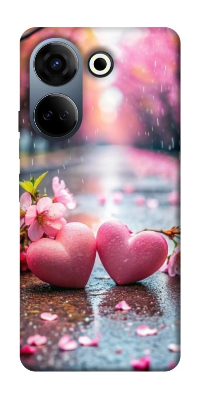 Чохол на TECNO Camon 20 Pro (CK7n) Pink heart фото 1 з 1