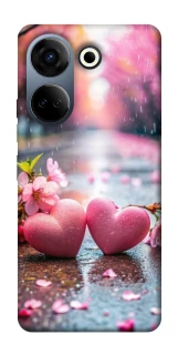 Чехол на TECNO Camon 20 Pro (CK7n) Pink heart фото 1 из 1