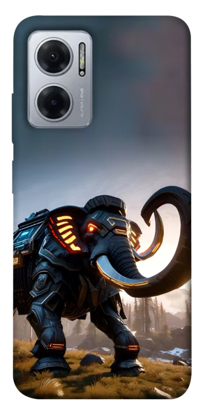 Чохол на Xiaomi Redmi Note 11E Cyber ​​elephant фото 1 з 1