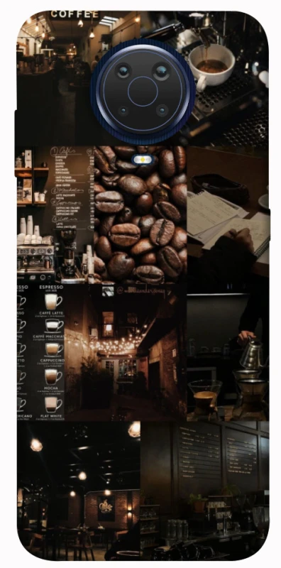 Чохол на Nokia G20 / G10 / 6.3 Coffee collage ver.1 фото 1 з 1
