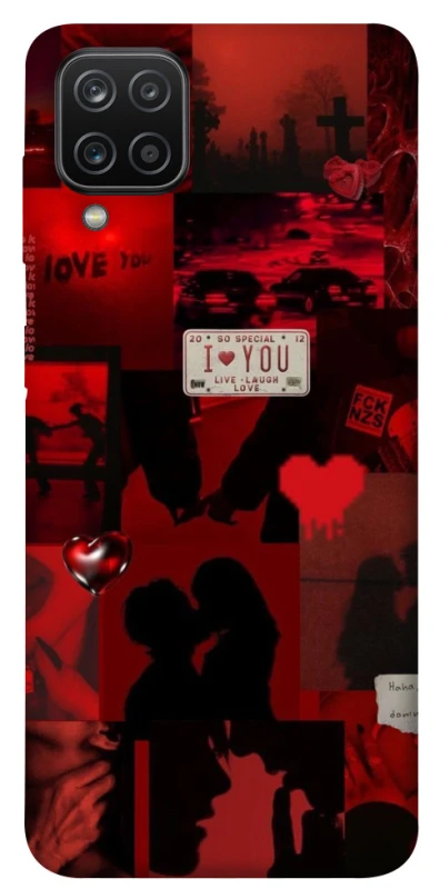Чехол на Samsung Galaxy A12 Love collage ver.2 фото 1 из 1