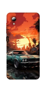 Чехол на ZTE Blade A3 (2019) Car at sunset фото 1 из 1