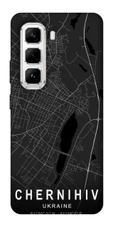 Чехол на Infinix Hot 50 Pro Chernihiv map фото 1 из 1