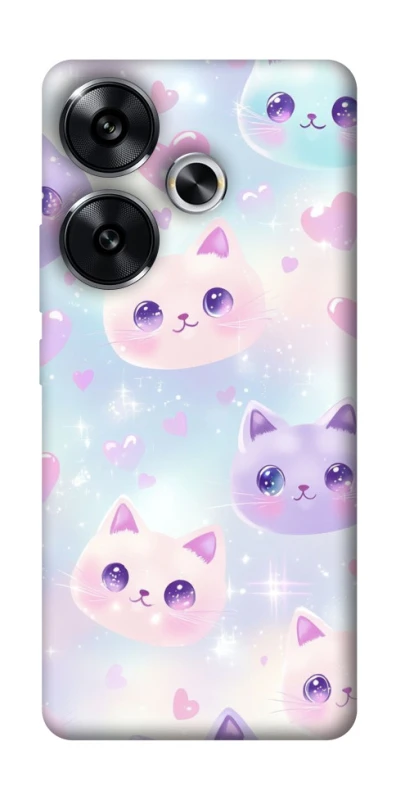 Чехол на Xiaomi Poco F6 Funny Kittens ver.4 фото 1 из 1
