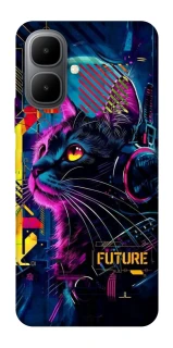 Чехол на Infinix Smart 10 Cyber Cat v2 фото 1 из 1