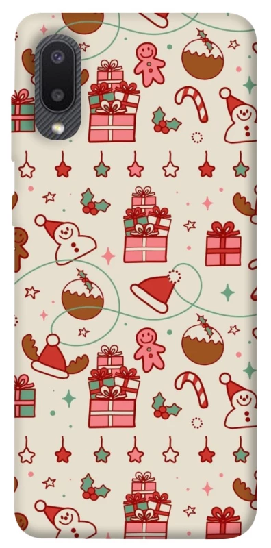 Чехол на Samsung Galaxy A02 Новогодний v14 фото 1 из 1