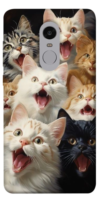 Чохол на Xiaomi Redmi Note 4X / Note 4 (Snapdragon) Коти фото 1 з 1