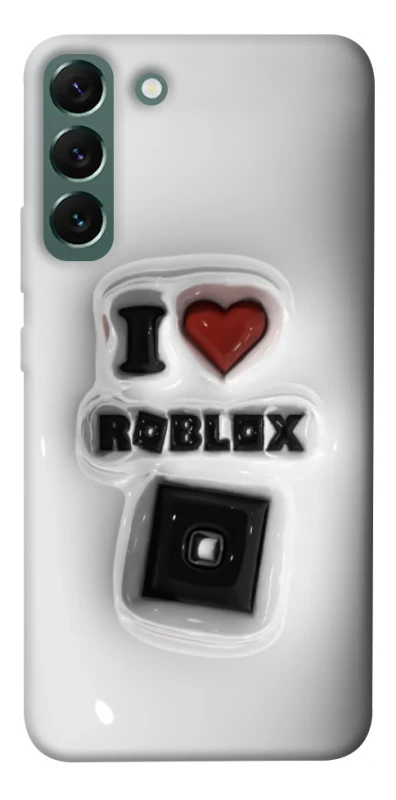 Чохол на Samsung Galaxy S22+ I love Roblox фото 1 з 1