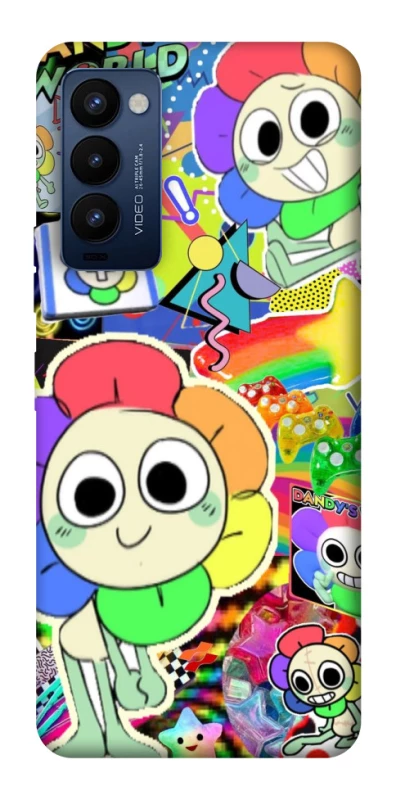 Чехол на TECNO Camon 18 Pro Dandy world collage фото 1 из 1