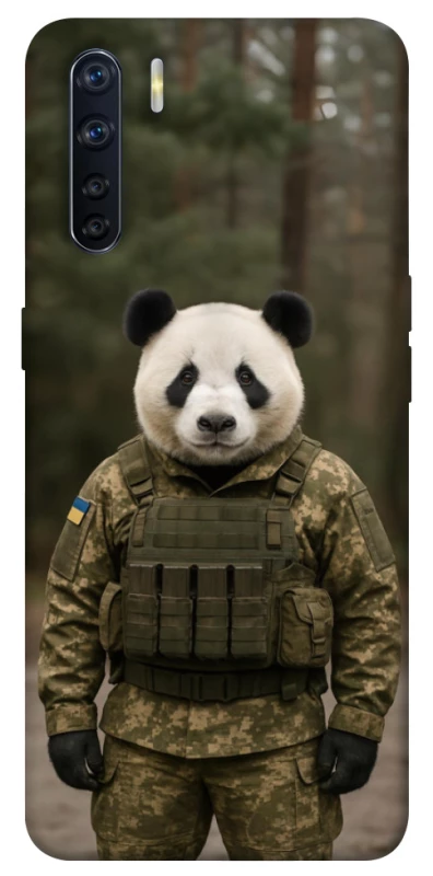 Чехол на Oppo A91 Панда защитник фото 1 из 1