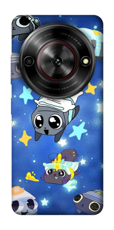 Чехол на ZTE Nubia Focus Pebble kitten stars фото 1 из 1