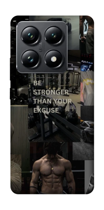 Чохол на Xiaomi 14T Pro Be stronger фото 1 з 1