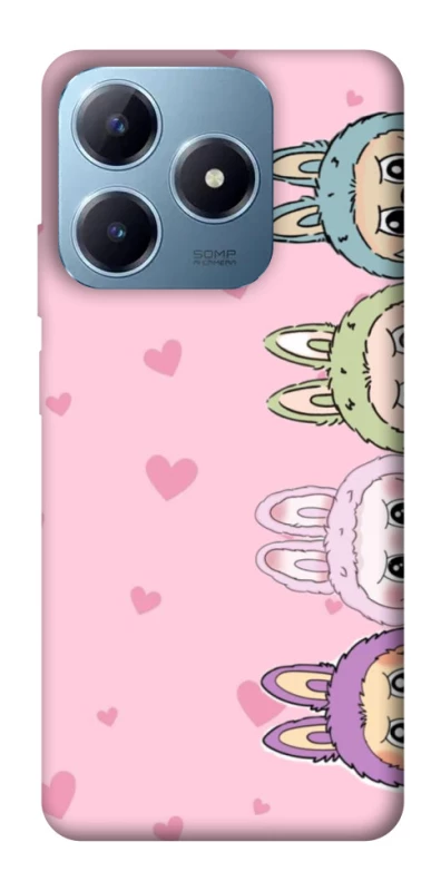 Чехол на Realme C63 All Labubu 4 фото 1 из 1