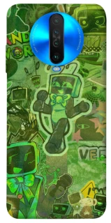 Чохол на Xiaomi Poco X2 Dandysworld tv green theme фото 1 з 1