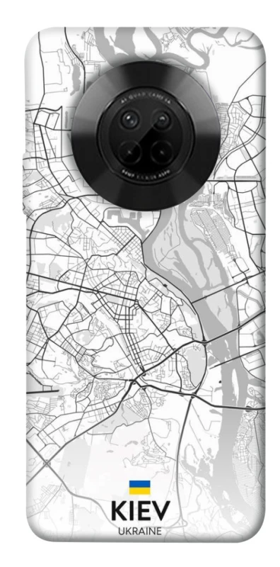 Чехол на Huawei Y9a Kiev white map фото 1 из 1