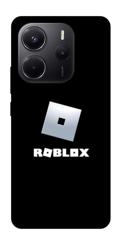 Чохол на Xiaomi Redmi Note 14 4G (Europe version) Roblox logo black фото 1 з 1