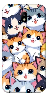 Чохол на Samsung J730 Galaxy J7 (2017) Cute Cat v2 фото 1 з 1