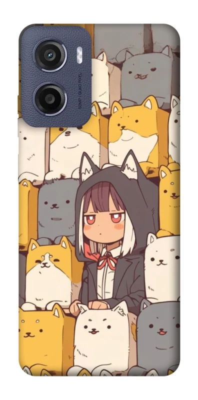 Чохол на Motorola Moto G05 Like a cat фото 1 з 1