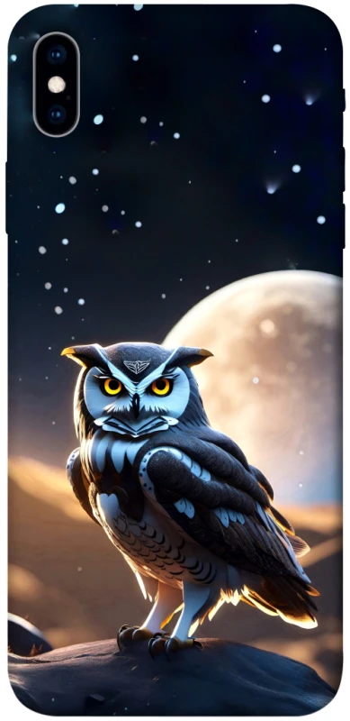 Чохол на Apple iPhone XS Max (6.5") Cyber ​​owl фото 1 з 1