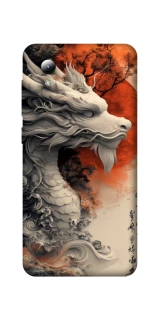 Чохол на ZTE Blade A3 (2019) white dragon фото 1 з 1