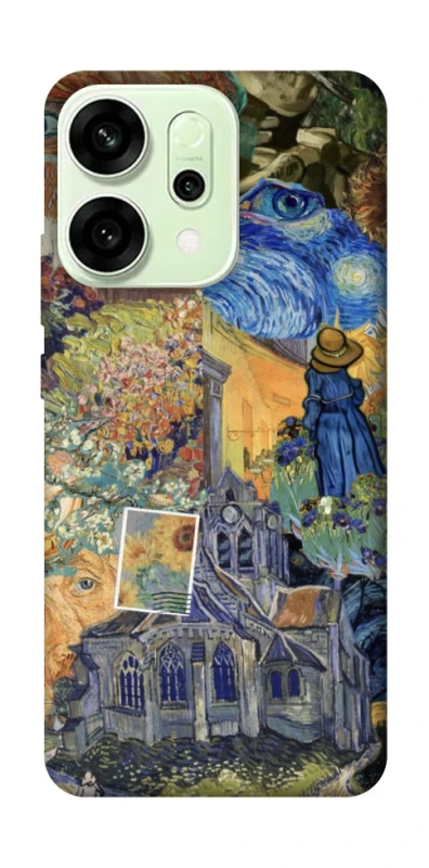 Чохол на Oppo Reno 14 Van Gogh collage фото 1 з 1