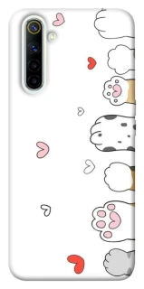 Чехол на Realme 6 Paws фото 1 из 1