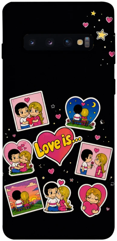Чохол на Samsung Galaxy S10 Love is фото 1 з 1