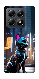 Чохол на Xiaomi 14T Pro Cyber cat фото 1 з 1