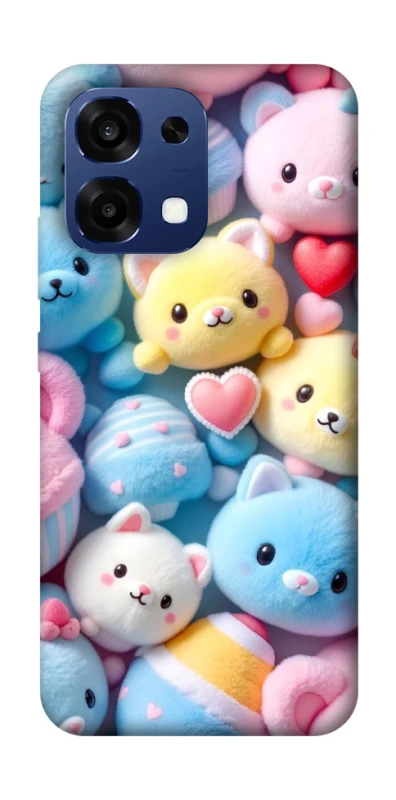 Чохол на Oppo A6 Pro 4G/5G Soft toys фото 1 з 2