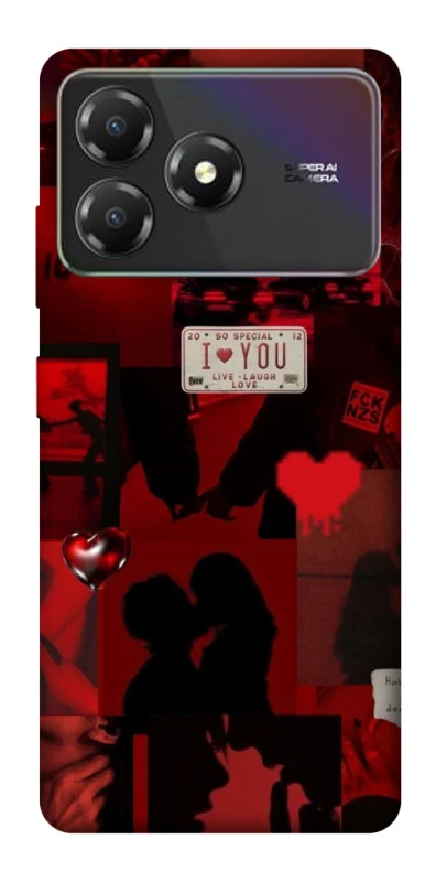 Чохол на ZTE Blade A36 Love collage ver.2 фото 1 з 1