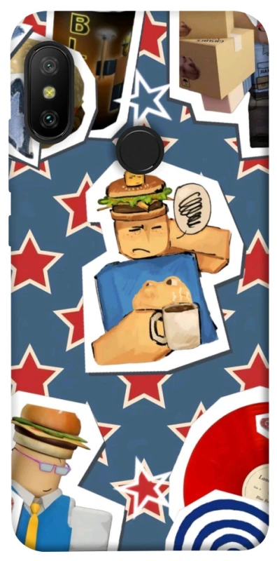 Чохол на Xiaomi Mi A2 Lite / Xiaomi Redmi 6 Pro Roblox v2 фото 1 з 1