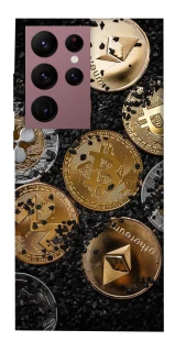 Чехол на Samsung Galaxy S22 Ultra Many coins v2 фото 1 из 1