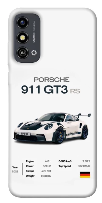 Чехол на ZTE Blade A53 Porsche 911 GT3 фото 1 из 1