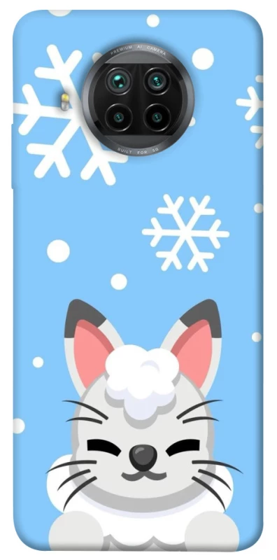 Чохол на Xiaomi Mi 10T Lite / Redmi Note 9 Pro 5G Adopt Me Snow Kitty Smile фото 1 з 1