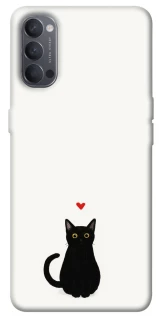 Чохол на Oppo Reno 4 cat in love фото 1 з 1