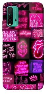 Чехол на Xiaomi Redmi Note 9 4G / Redmi 9 Power Hot collage ver.9 фото 1 из 1