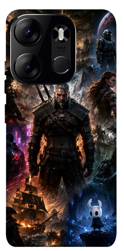 Чехол на Tecno Spark Go 2023 My Games ver.2 фото 1 из 1