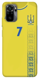 Чехол на Xiaomi Redmi Note 10 / Note 10s UA-Football ver.3 фото 1 из 1