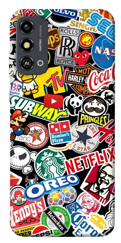 Чохол на ZTE Blade A53 brands фото 1 з 1