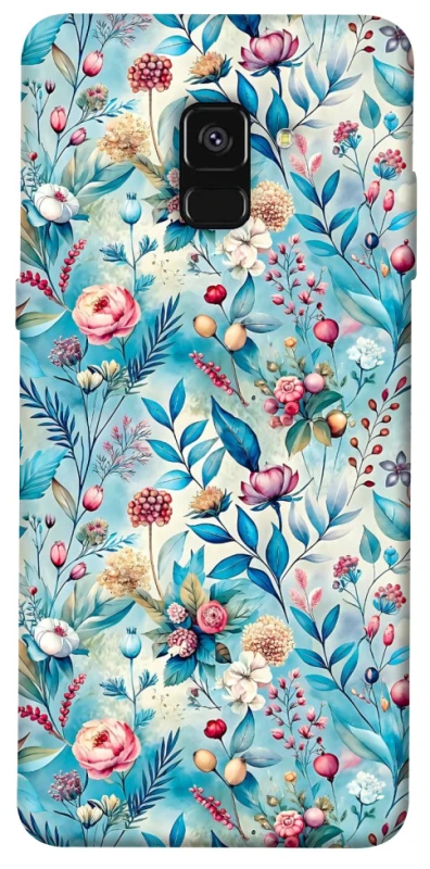 Чохол на Samsung A530 Galaxy A8 (2018) Floral design ver.5 фото 1 з 1