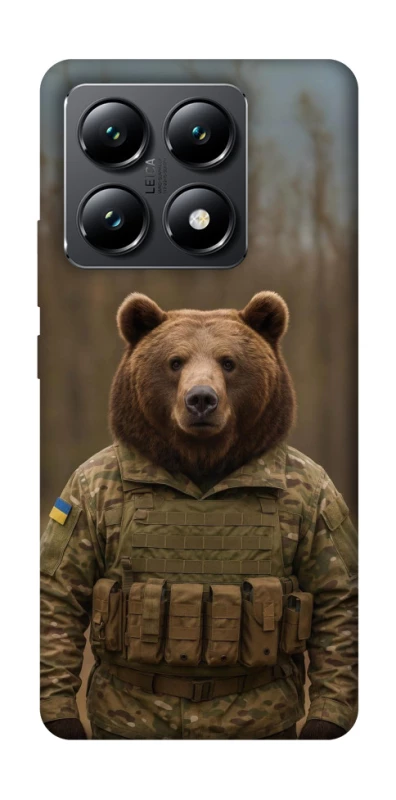 Чехол на Xiaomi 14T Медведь защитник фото 1 из 1
