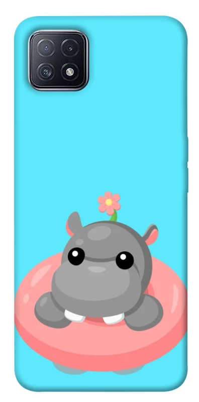 Чехол на Oppo A73 Adopt Me Hippo Floatie фото 1 из 1
